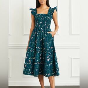 Hill House Ellie Nap Dress – XS – Moody Floral Print - Like New!